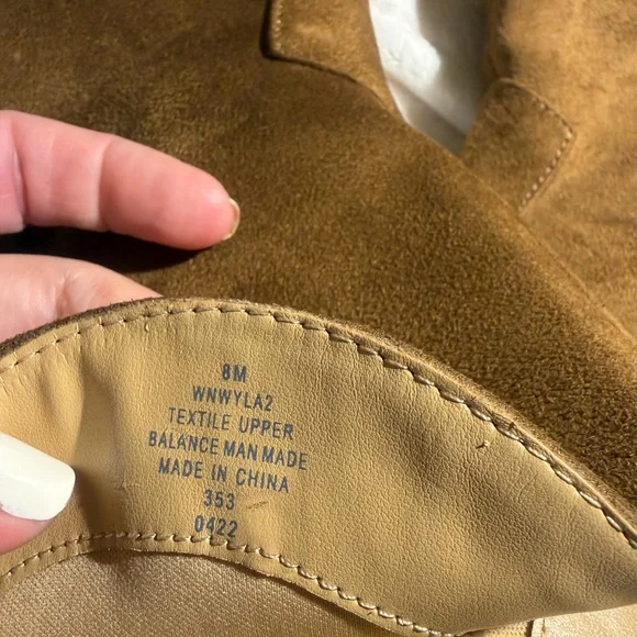 Nine West Wyla Suede Western Boots
Size 8M - Picture 6 of 8